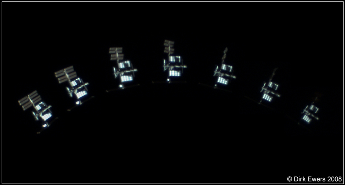 Raumstation ISS am 30.11.2008